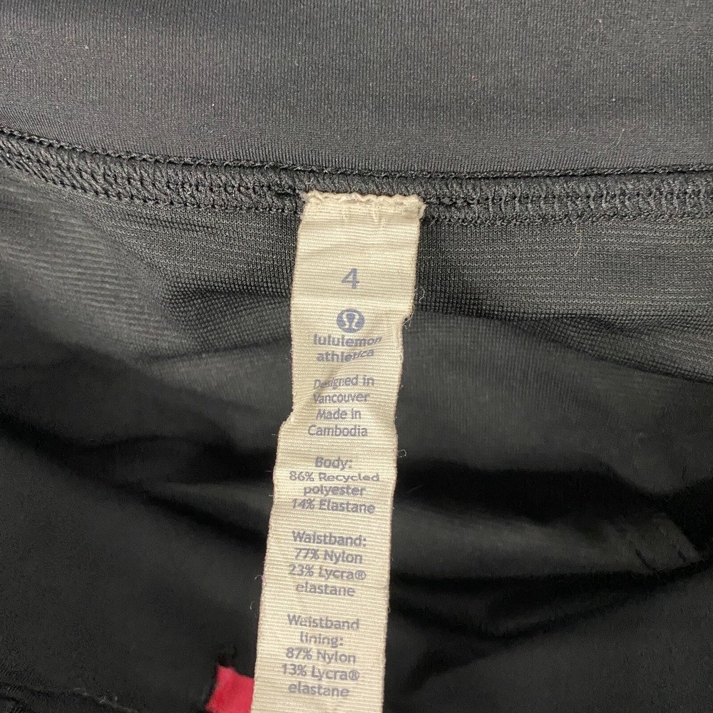 Lululemon Speed Up Short Womens 4 Swift Ultra Running Pop Cut Boom Juice - Picture 2 of 9